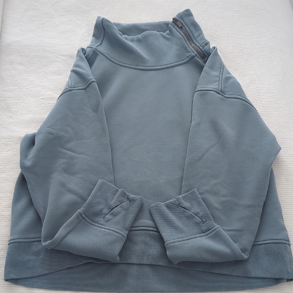 All in Motion Women's Slate Blue Turtleneck Sweater